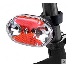 Daeou Bicycle Lights Bicycle taillights 9LED Safety Warning Light Cycling Equipment Biking Equipment Mountain Bike Seven Color taillights 7.2cm4.3cm3cm - B07GQ24785
